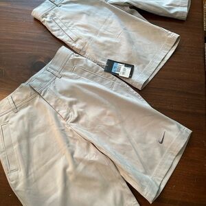 NIKE Golf Shorts - BOYS one with tag and the other missing tag but both new.